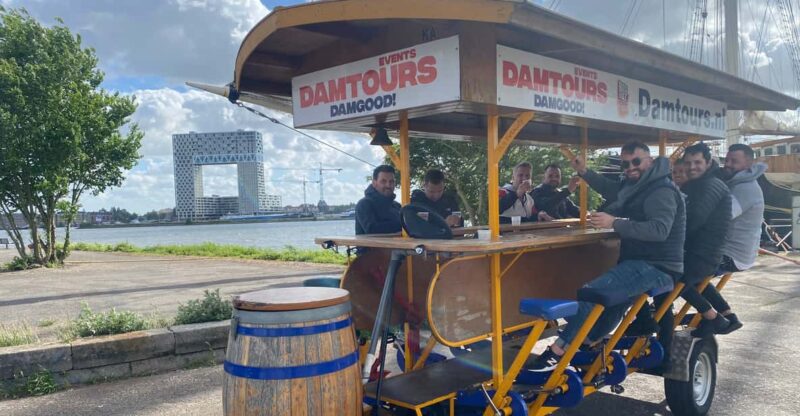 Amsterdam: BUBBLES & BIKE Prosecco Tour - The Original - What’s Included: Bubbles, Guide, and a Group Vibe