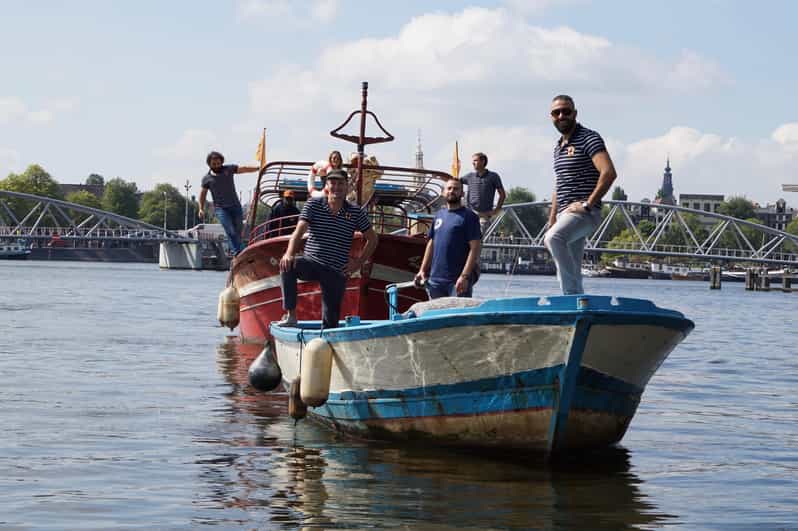 Amsterdam: Canal Cruise on a Wooden Refugee Boat - Starting from MediaMatic in Amsterdam’s North