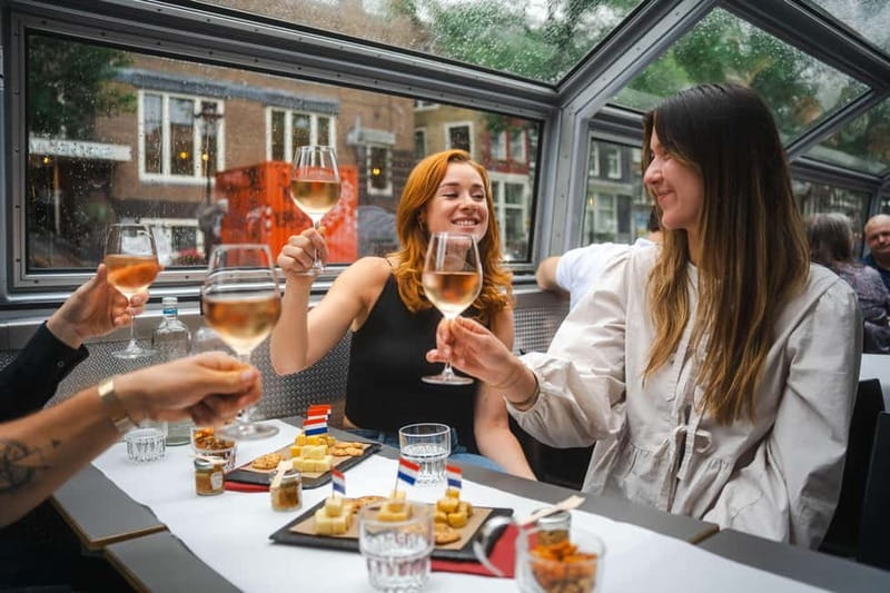 Amsterdam: Cheese & Wine Cruise Tasting Experience - Scenic Views of Amsterdam’s Canal Belt and Historic Landmarks