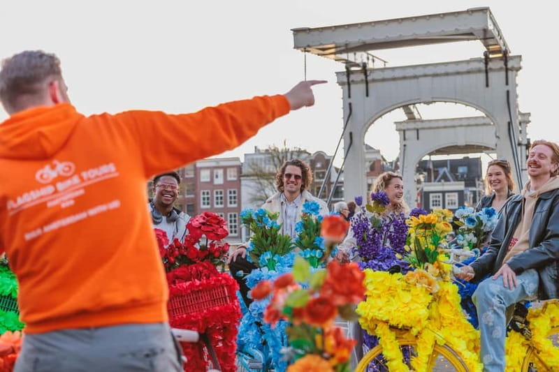 Amsterdam: City Centre, Guided Bike Tour on Flower Bikes - Practical Details and What’s Included