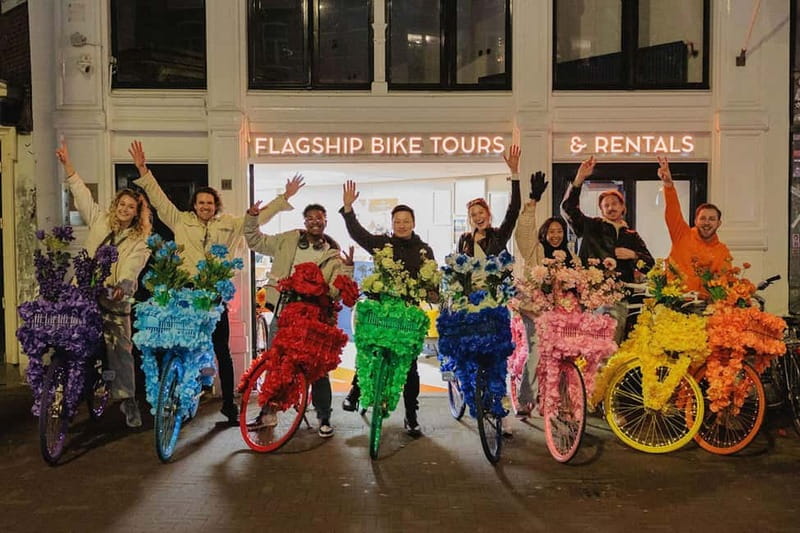 Amsterdam: City Centre, Guided Bike Tour on Flower Bikes - Timing, Booking, and Accessibility