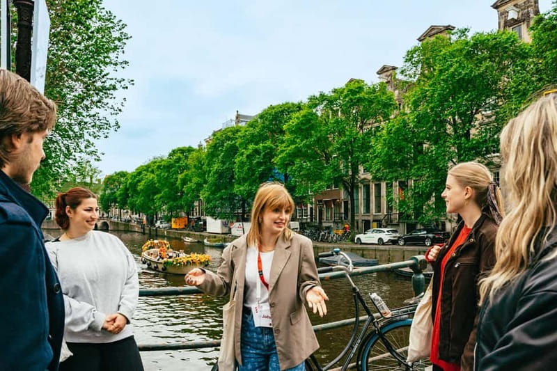Amsterdam: Cultural Highlights Walking Tour in EN/DE/IT - Key Points