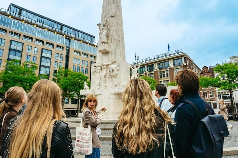 Amsterdam: Cultural Highlights Walking Tour in EN/DE/IT - Meet at Dam Squares National Monument for a Central Start