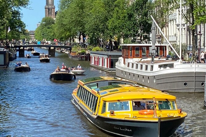 Amsterdam Dinner Cruise With Burger and Drink - Key Points