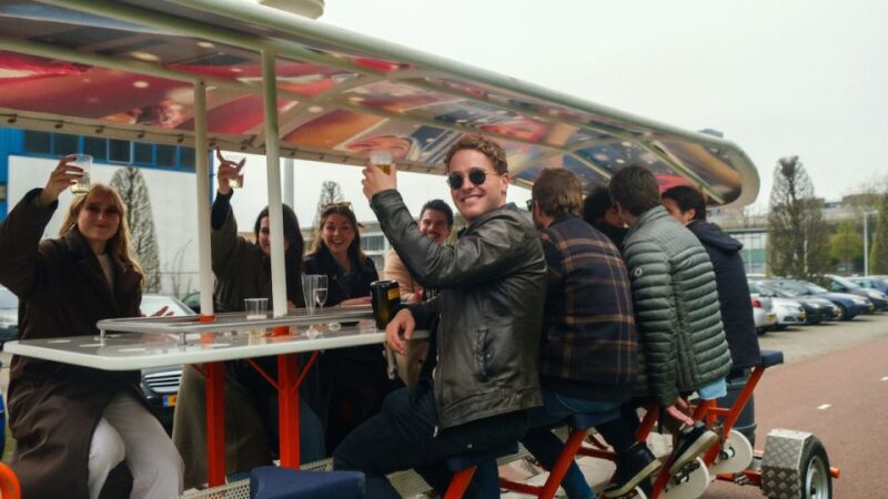Amsterdam: Dutch Beer Bike Blast Tour with Onboard Bar - Exploring Amsterdam’s Sloterdijk District on a Beer Bike