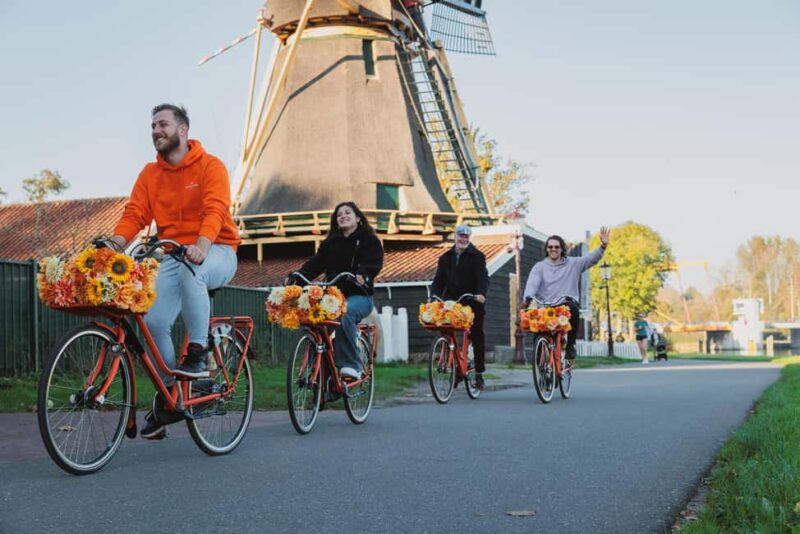 Amsterdam: E-Bike, Cheese, Windmill & Countryside Tour - Exploring the Historic Windmill (No Entry)