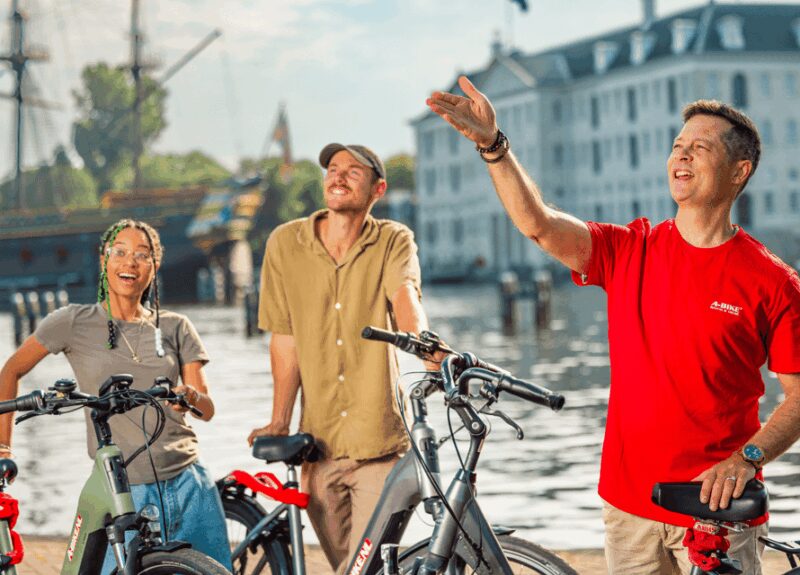 Amsterdam: E-Bike Sightseeing Tour - Stops at Historic and Cultural Landmarks