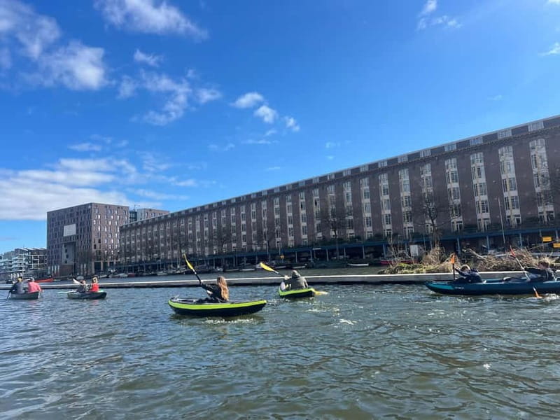 Amsterdam Eastern Islands & Docklands; Guided Canoe Tour - Key Points