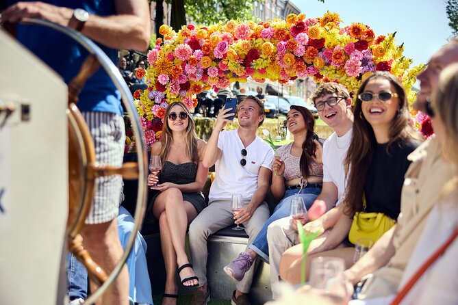 Amsterdam Flower Boat Canal Cruise with Local Guide - Timing and Flexibility: Afternoon and Evening Departures