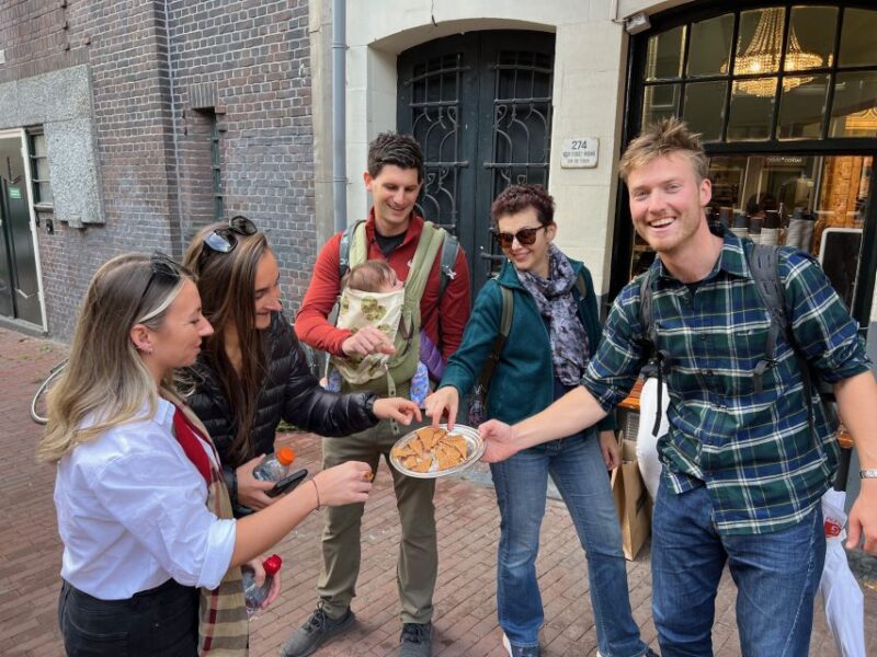 Amsterdam: Food Tour with Drinks by Spui, Canals and Jordaan - Wine Tasting in the Heart of Amsterdam