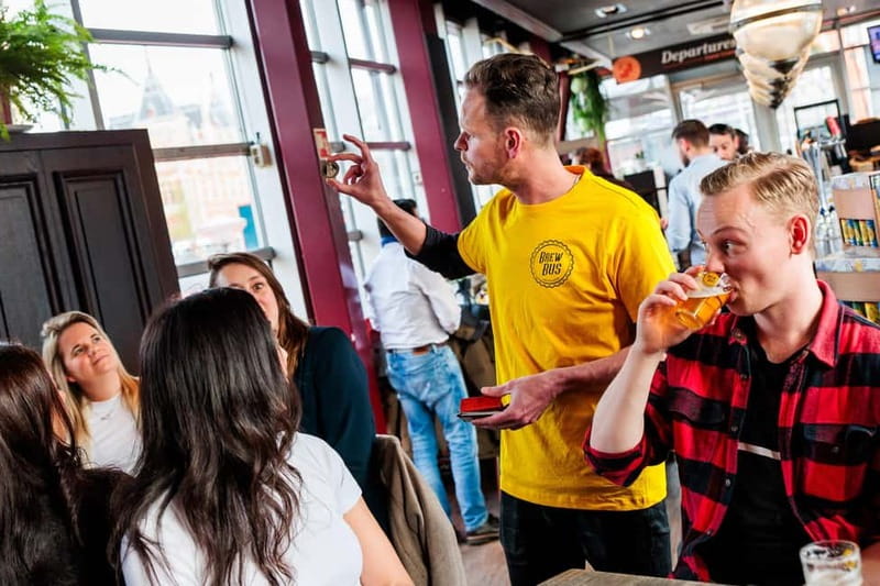 Amsterdam: Guided Craft Beer Tasting with cheese and snacks - How the Tour Begins at ClinkNOORD, Behind Amsterdam Central Station