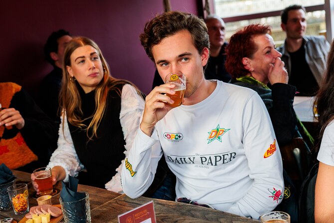 Amsterdam Guided Craft Beer Tasting with Cheese & Sausauge - Key Points