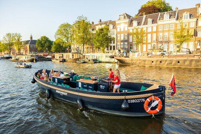 Amsterdam: Guided Open Boat Canal Cruise Including 1 Drink - Limitations and Considerations