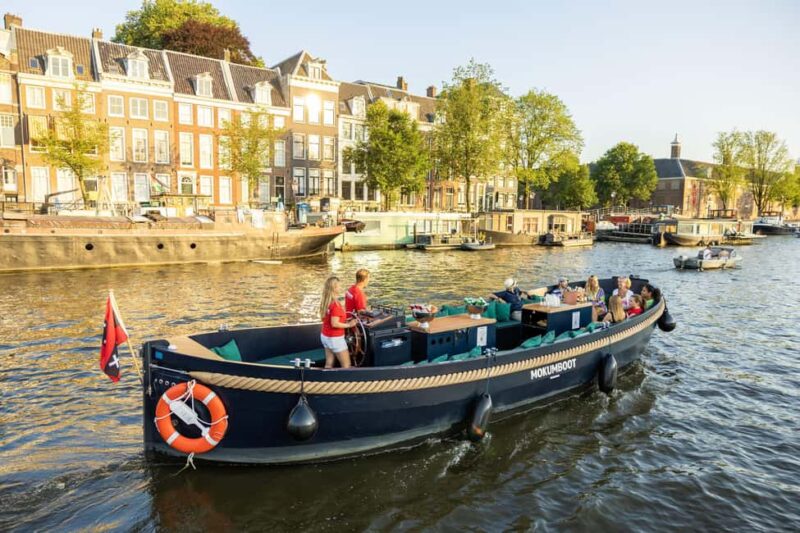Amsterdam: Guided Open Boat Cruise Unlimited Drinks Option - Discover the Charm of Amsterdam’s Canals on a Guided Open Boat Tour