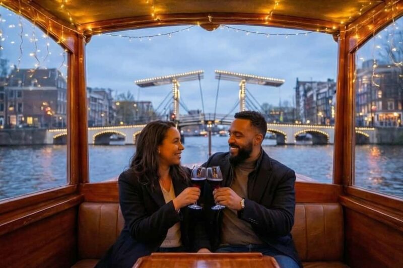 Amsterdam: Heated Cruise with Local Guide & Optional Drinks - Pass by Amsterdam’s Most Photogenic Landmarks and Neighborhoods