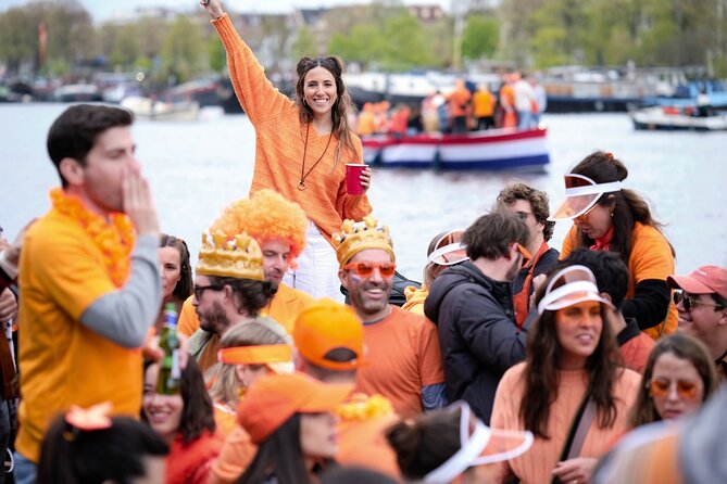 Amsterdam Kings Day Boat Party with Unlimited Drinks 2025 - Key Points
