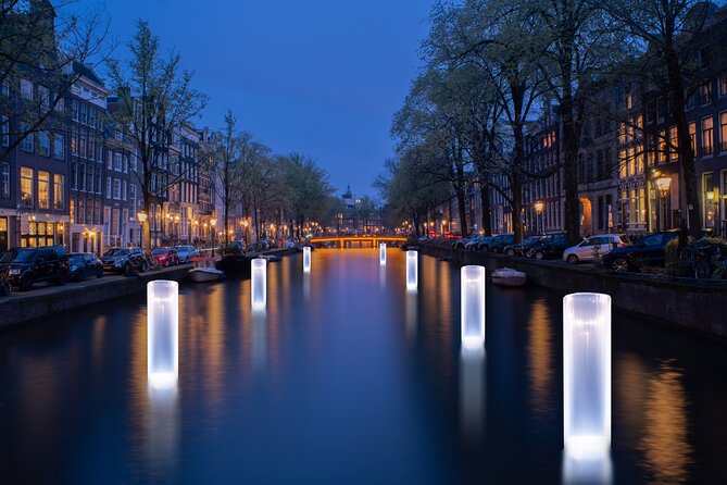 Amsterdam Light Festival Boat Tour with Warm Drinks - The Route and Points of Interest Along the Canals