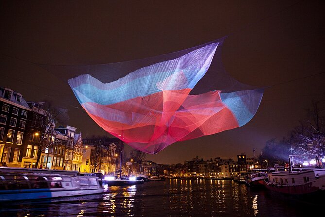 Amsterdam Light Festival: Canal Cruise Luxury Boat All-In Option - Key Points