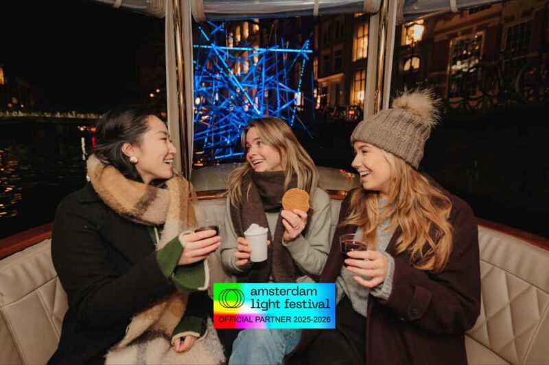 Amsterdam: Light Festival Heated Cruise + Hot Choco + Snack - Departure Points and Convenient Locations for Boarding