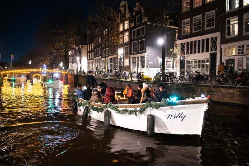 Amsterdam: Light Festival Open Boat Cruise - Key Points