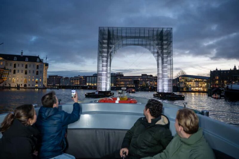 Amsterdam: Light Festival Open Boat with Hot Choco - Amsterdam: Light Festival Open Boat with Hot Choco – A Cozy Canal Experience