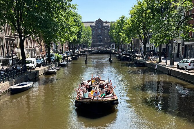 Amsterdam Luxury Boutique Boat tour with Unlimited Beer and Wine - Starting Point at Oudezijds Voorburgwal 226