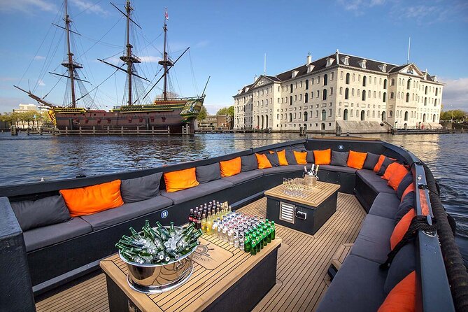 Amsterdam: Luxury Canal Cruise Unlimited Drinks & Bites Option - Practicalities and Physical Considerations