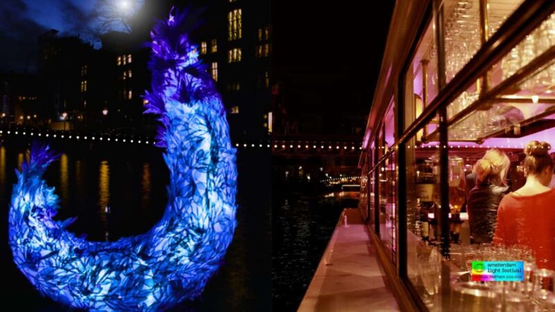 Amsterdam: Luxury Light Festival Cruise with Optional Drinks - Key Points