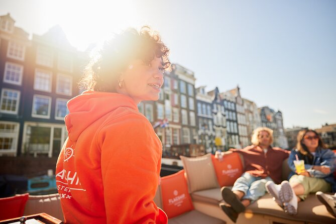 Amsterdam Luxury Open Boat Canal Cruise with Unlimited Drinks - Key Points
