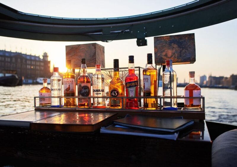 Amsterdam: Luxury Saloon Boat Cruise with Cocktails & Waffle - Accessibility and Weather Considerations