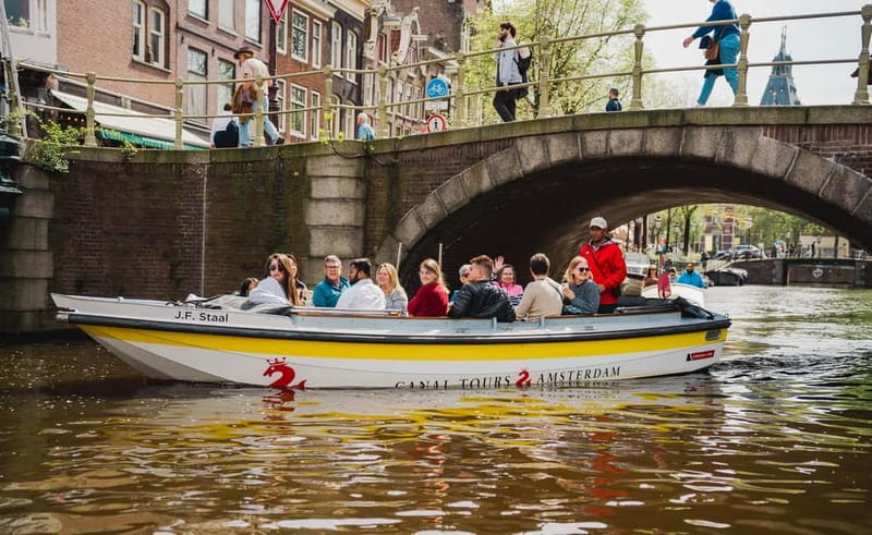 Amsterdam: Open Boat Canal Cruise (with Free Spritz Option) - Key Points