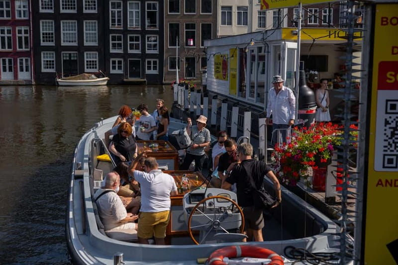 Amsterdam: Open Boat Canal Cruise (with Free Spritz Option) - Specific Departure Points and Their Views