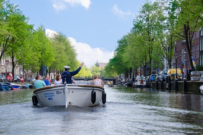 Amsterdam Open Boat Sightseeing Canal Cruise - Key Points