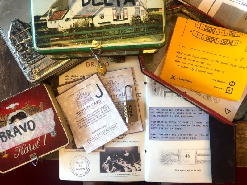 Amsterdam: "Operation 45 " Treasure Hunt Walking Tour - Solving Puzzles with Architecture and Clues