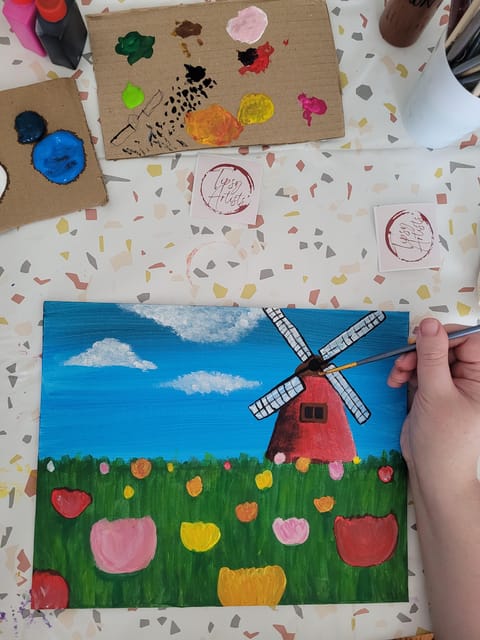 Amsterdam: Paint & Sip Workshop - Paint your Souvenir - The Location Options for Your Artistic Journey