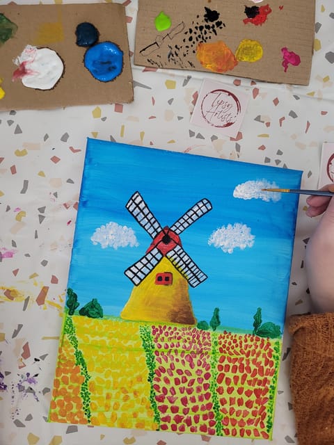 Amsterdam: Paint & Sip Workshop - Paint your Souvenir - The Artistic Atmosphere and Learning Experience