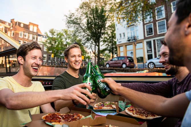 Amsterdam Pizza Cruise with Unlimited Drinks - The Starting Point at StrommaDamrak 22