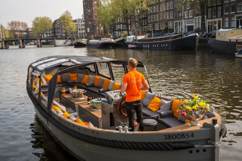 Amsterdam: Private BBQ Cruise with Personal Chef & Drinks - Exciting Private Amsterdam Canal Cruise with a Personal Chef and Unlimited Drinks for $369