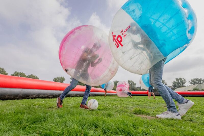 Amsterdam: Private Bubble Football Game - The Thrilling Bubble Football Gameplay