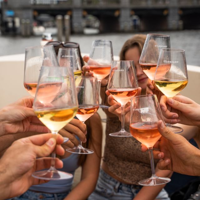 Amsterdam: Private Canal Booze Cruise with Unlimited Drinks - The Scenic Route and Key Stops