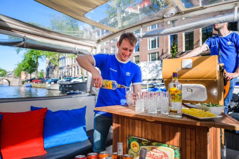 Amsterdam: Private Canal Booze Cruise with Unlimited Drinks - Practical Details and Accessibility