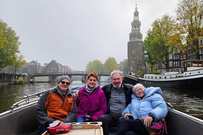 Amsterdam Private Canal Cruise 90 Minutes through the Old City - Starting Point at Nieuwe Keizersgracht 1 in Amsterdam