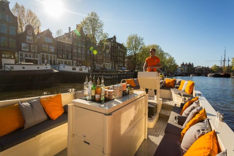 Amsterdam: Private Cruise with Drinks & Optional Snacks - Logistics and Group Size