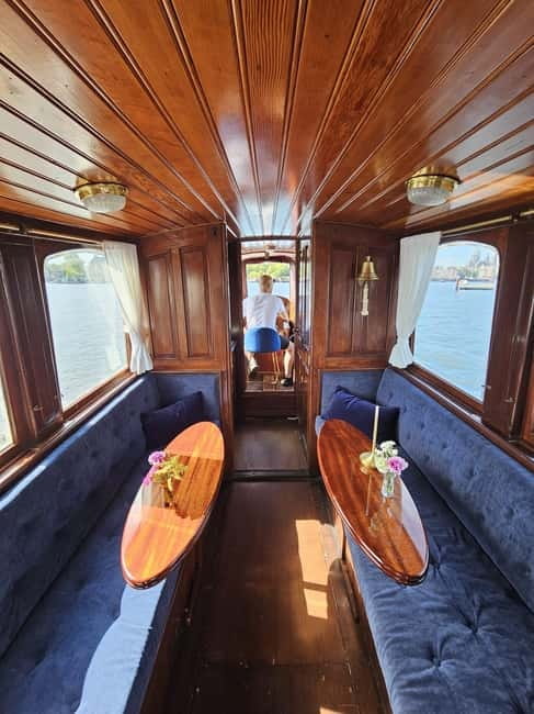 Amsterdam: Private Dinner Cruise on a Luxury Saloon Boat - Amsterdam: Private Dinner Cruise on a Luxury Saloon Boat