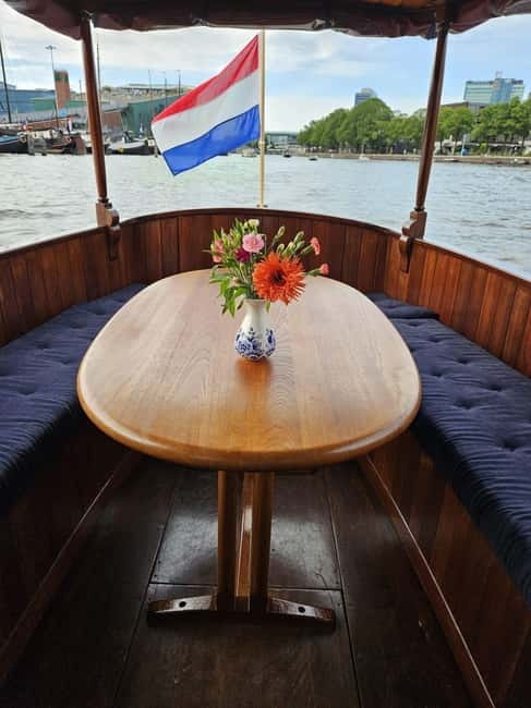 Amsterdam: Private Dinner Cruise on a Luxury Saloon Boat - Starting Point: Easy Access at Chinese Restaurant Sea Palace
