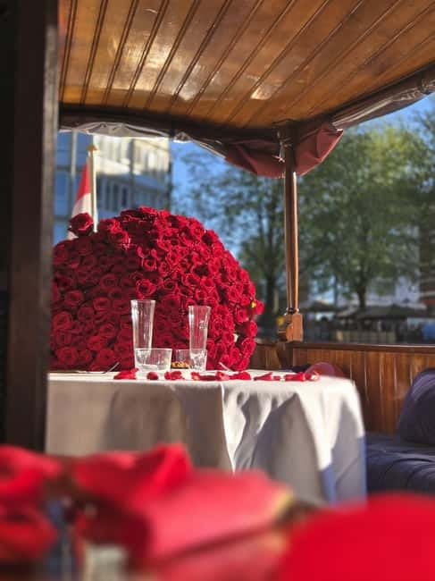 Amsterdam: Private Dinner Cruise on a Luxury Saloon Boat - The Route: Sights and Passages in Amsterdam