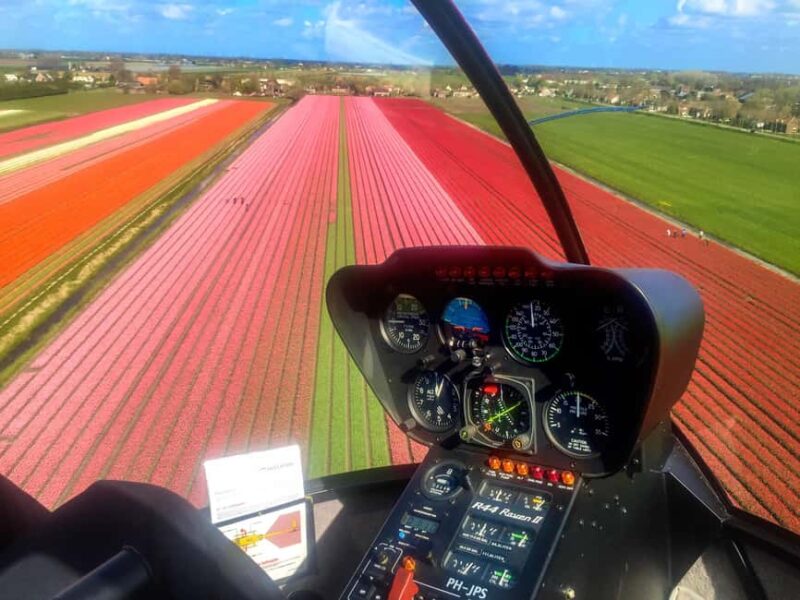Amsterdam: Private Helicopter Tulip tour from Heliport AMS - Explore Hollands Scenic Beauty with a Private Helicopter Tulip Tour from Amsterdam