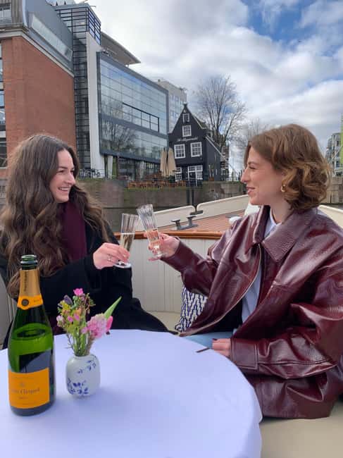 Amsterdam: Private Luxury Champagne Canal Cruise - Key Points