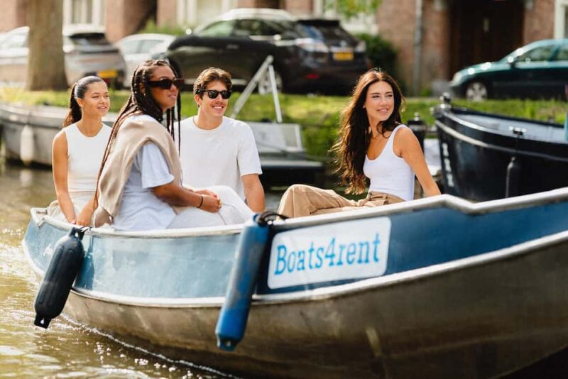 Amsterdam: Sail Yourself with a 2 Hour Boat Rental - Explore Amsterdam’s Waterways with a Self-Drive Boat Rental