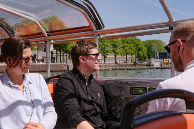 Amsterdam: Semi-Open Canal Boat Cruise - Listen in Your Native Language with a Multilingual Audio Guide